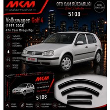 Mkm Volkswagen Golf 4 (1997-2003) Uyumlu 4'lü Cam Rüzgarlığı Takımı