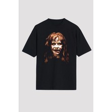 Tarzsokak Ko Buta The Exorcist Siyah Unisex Oversize Tişört OS13198