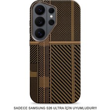 SC Soo Case Samsung S26 Ultra Uyumlu Premium Desenli Sert Magsafe Kılıf Kapak SOO-610
