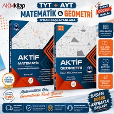 Akm Kitap Aktif Öğrenme Tyt Matematik ve Geometri 0 Dan Başlayanlara Seti 2 Kitap
