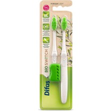 Difaş Bio Switch 2li Diş Fırçası - Soft