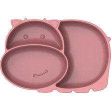 Retro Art Vakumlu Silikon Bebek Mama Tabağı – Bölmeli Kaydırmaz Mama Tabağı