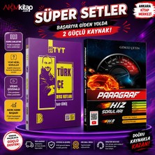 Akm Kitap Benim Hocam Tyt Türkçe Video Ders Notları ve Hız Renk Paragraf Soru Bankası 2 Kitap Set