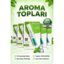 300 Kapsül (60x5)  - Jarome BUZ NANE Aromalı Mentol Kapsülü