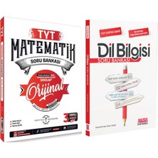 Akm Kitap Orijinal Tyt Matematik ve Akm Dil Bilgisi Soru Bankası Seti 2 Kitap