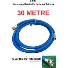 Sayflex 8 mm Rekorlu Pülverizator Basınçlı Ilaçlama Hortumu - 30 Metre - (75 Bar) - (Yüksek Kalite)