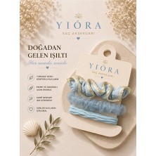 Yiora 3lü Prmeium Doku Pastel Tonlar Ithal Lastik Toka Seti Yumuşak Yapısı Sayesinde Saça Zarar Vermez/iz Yapmaz
