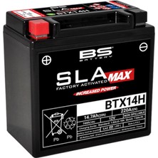 Bs Battery BTX14H (Sla Max) Motosiklet Aküsü Sla Max Tipi