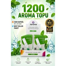 Jarome 1200 Kapsül (60X20) - Jarome Buz Nane Aromalı Mentol Kapsülü