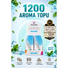 1200 Kapsül (60x20)  - Jarome SWITCH Aromalı Mentol Kapsülü