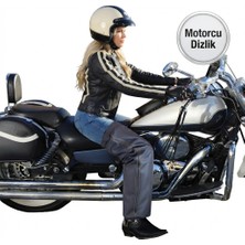 Markaflex Diz Koruyucu Motosiklet Sürücü Sıvı ve Rüzgar Geçirmez Isı Yalıtımlı Koruyucu Pantolon Motorcu Yağmurluk
