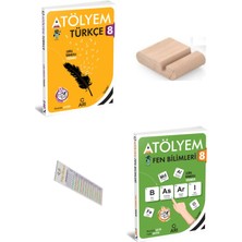 Arı Yayıncılık 8.sınıf Türkçe Fen Bilgisi Atölyem Lgs 2027 +Telefon Tutucu+Çözüm Ayracı