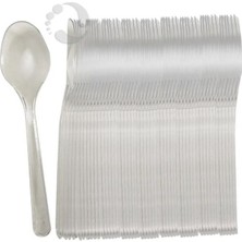 Euro 100 Adet Plastik Kaşık