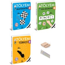 Arı Yayıncılık 8.sınıf Fen Türkçe Matematik Atölyem Lgs 2027 +Telefon Tutucu+Çözüm Ayracı