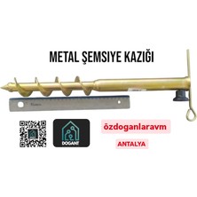 Rüzgar Demir Metal Şemsiyesi  Kazık
