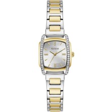 Guess GUGW1096L3 Altın Kaplama Kare Taşlı Kadın Kol Saati