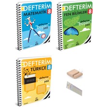Arı Yayıncılık 8.sınıf Fen Türkçe Matematik Defterim Lgs 2027 +Telefon Tutucu+Çözüm Ayracı