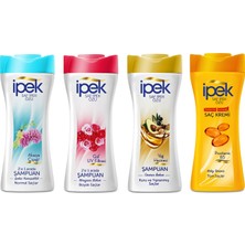 İpek Ipek Şampuan 480 ml 3 Lü Karma + Saç Kremi 480 ml