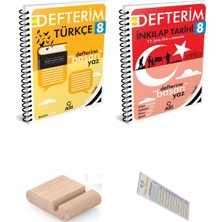 Arı Yayıncılık 8.sınıf Türkçe Inkilap Tarihi Defterim Lgs 2027 +Telefon Tutucu+Çözüm Ayracı