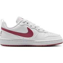 Nike Nıke Court Borough Low Recraft (Gs) Genç Günlük Ayakkabı DV5456-142 Beyaz