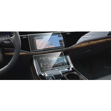 Audi Q8 2020-2023 Multimedya Çift Nano Ekran Koruyucu Navigasyon Ekran Koruyucu