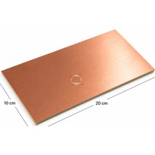 Meon Robotik Otomasyon Bakır Plaket 10X20 cm