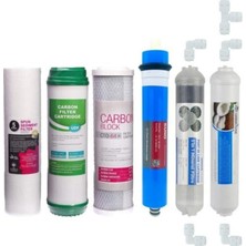 Sulook Su Arıtmacihazı 6’li Filtre Seti 9 Aşamalı - Lg Chem (Kuno) Membranlı Quick Bağlantılı