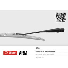 Silbak Ece-Umay Silecek Kolu Arka 385MM M131-KARTAL