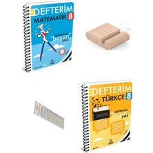 Arı Yayıncılık 8.sınıf Matematik Türkçe Defterim Lgs 2027 +Telefon Tutucu+Çözüm Ayracı