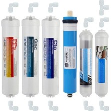 Sulook Su Arıtma Cihazı Filtresi 6'lı Filtre Seti Paket