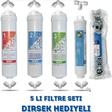 Sulook Kapalı Kasa Su Arıtma Cihazı Filtresi 5li Filtre Seti Lg Membranlı