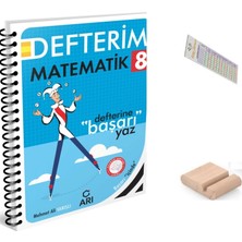 Arı Yayıncılık 8.sınıf Matematik Defterim Lgs 2027 +Telefon Tutucu+Çözüm Ayracı