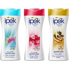 İpek Ipek Şampuan 480 ml 3 Lü Karma Paket