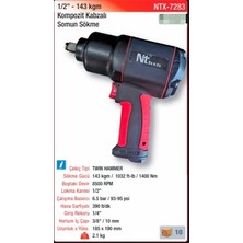 Nt Tools 1/2inç 143KGM Havali Somun Sökme