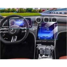 Mercedes S500 Navigasyon ve Dijital Gösterge Uyumlu Ekran koruyucu 2024