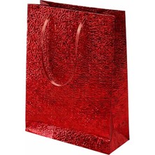 Muka Gofrajlı Lüks 14X19 cm Kağıt Çanta 20 Adet
