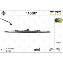Valeo Ece-Umay Silecek Swf 53CM X1 Spoilerli Golf Iii Iv A3-A4-Bmw 3-Golf 3-Passat Inca Ibiza Leon Avensis