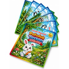 Yurt Kitap Yayın Sevimli Hayvanlar Boyama Kitabı 16 Sayfa 10 Kitap