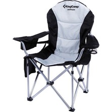 Belirtilmemiş Kıngcamp Deluxe Sandalye (Sıyah/grı)