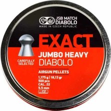 belirtilmemiş jsb dıabolo exact jumbo heavy 5.52 mm 