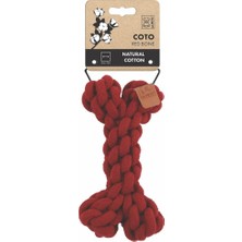 M-Pets Red Bone 19CM Örgü Kemik Oyuncak