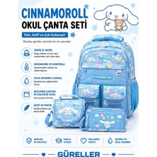 Güreller Kırtasiye Cinnamoroll Okul Çantası Üçlü Takım  3655
