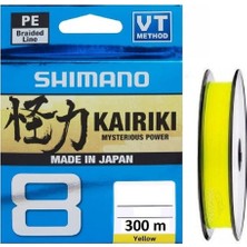 Shimano Kairiki 8 300M Yellow 0.06MM