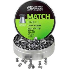 Belirtilmemiş Jsb Match Dıabolo Lıght Weıght 4.49 mm Havalı Sacm