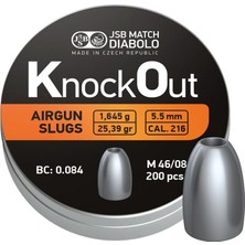 belirtilmemiş jsb dıabolo knockout 5.5 mm  (cal216)