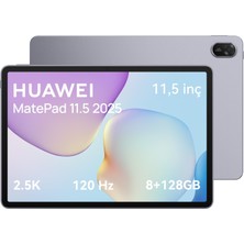 Huawei Huaweı Matepad 11.5 2025 Tablet 2.5k 120Hz Göz Dostu, 8+128GB, 10100 Mah Pil, 40W Supercharge, Wifi