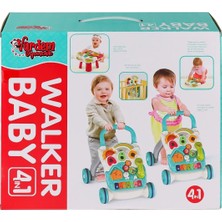Canarino BIB-6017 Pianolu Yürüme Arkadaşı 4ın1