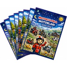 Yurt Kitap Yayın Taşıtlar Boyama Kitabı 16 Sayfa 10 Kitap