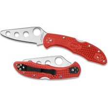 Belirtilmemiş Spyderco C11TR Delıca Traıner Kırmızı Cakı