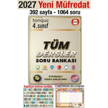 Tonguç Akademi 4. Sınıf 2027 Tüm Dersler Soru Bankası Yeni Müfredat